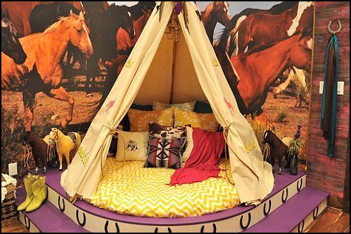 American Indian Themed Bedroom